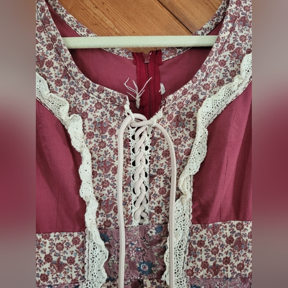 Vintage Boho Gunne sax style dress hand made - Picture 8 of 10